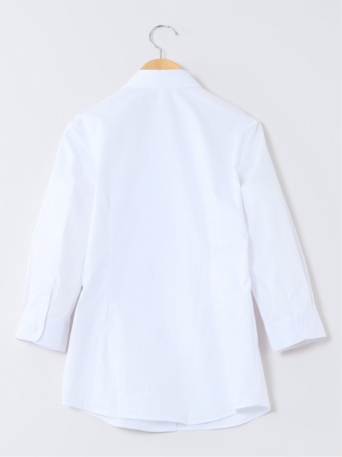 嬉しい機能 レギュラーカラー 7分袖シャツ