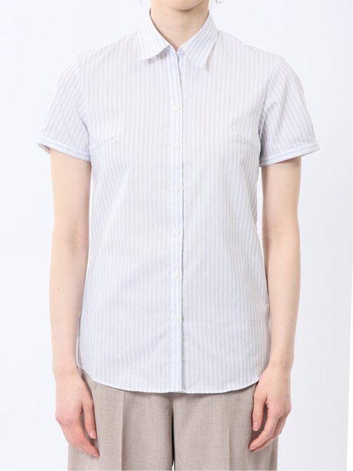 嬉しい機能 スキッパー 半袖シャツ