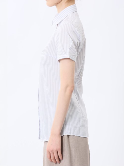 嬉しい機能 スキッパー 半袖シャツ