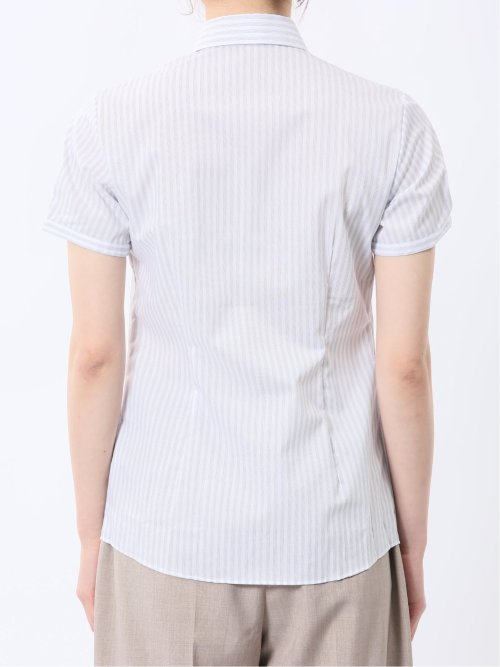 嬉しい機能 スキッパー 半袖シャツ