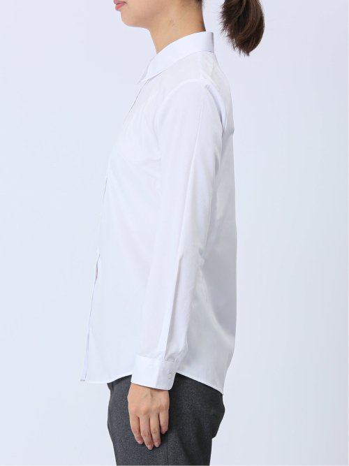 【WEB限定】形態安定ストレッチ レギュラーカラー長袖シャツ