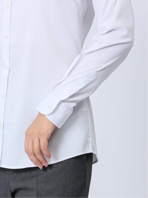 【WEB限定】形態安定ストレッチ レギュラーカラー長袖シャツ