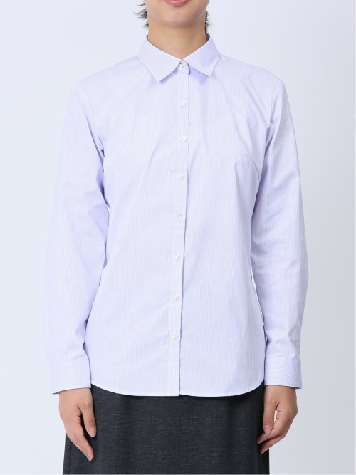 【WEB限定】形態安定ストレッチ レギュラーカラー長袖シャツ