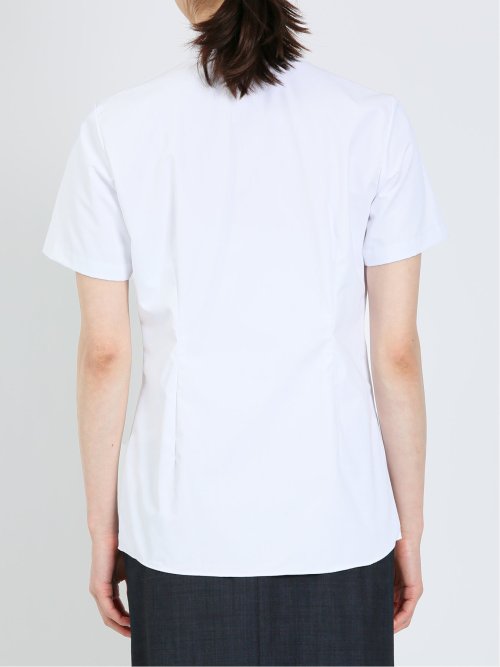 透け防止 形態安定 レギュラーカラー 半袖シャツ