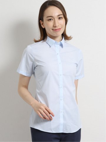 イージーケア レギュラーカラー半袖シャツ