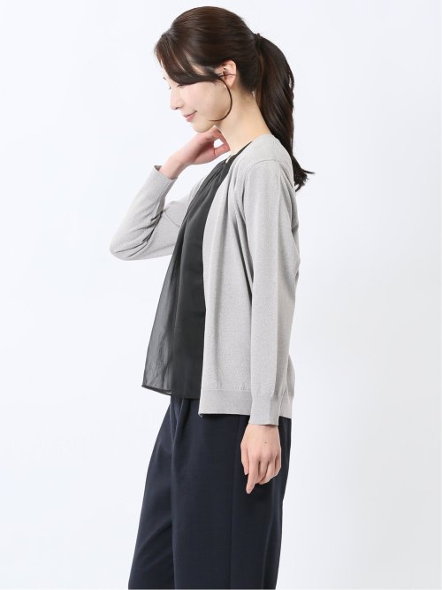 快適機能 トッパーニットカーディガン
