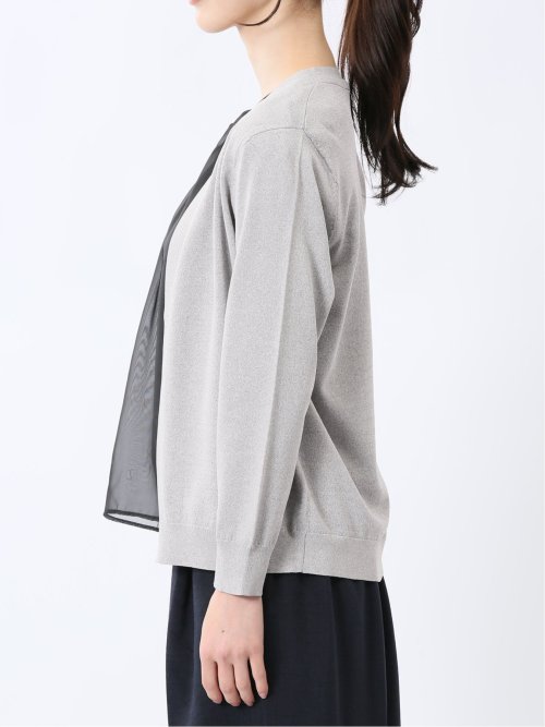 快適機能 トッパーニットカーディガン