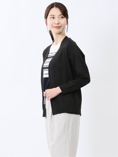 快適機能 トッパーニットカーディガン