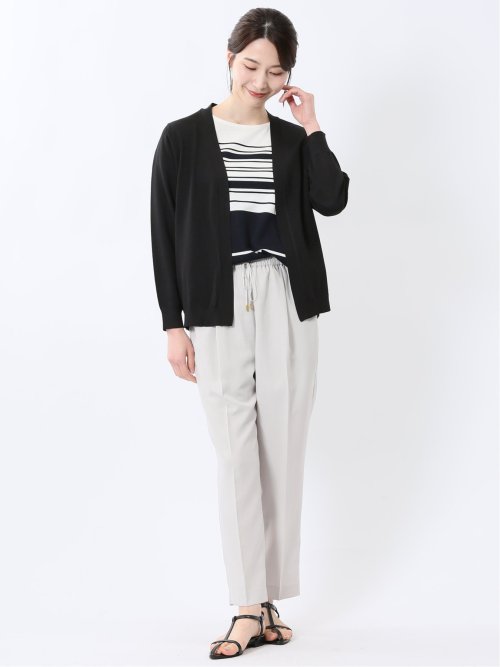 快適機能 トッパーニットカーディガン