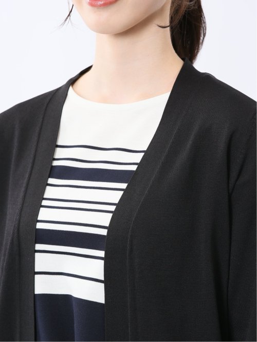 快適機能 トッパーニットカーディガン