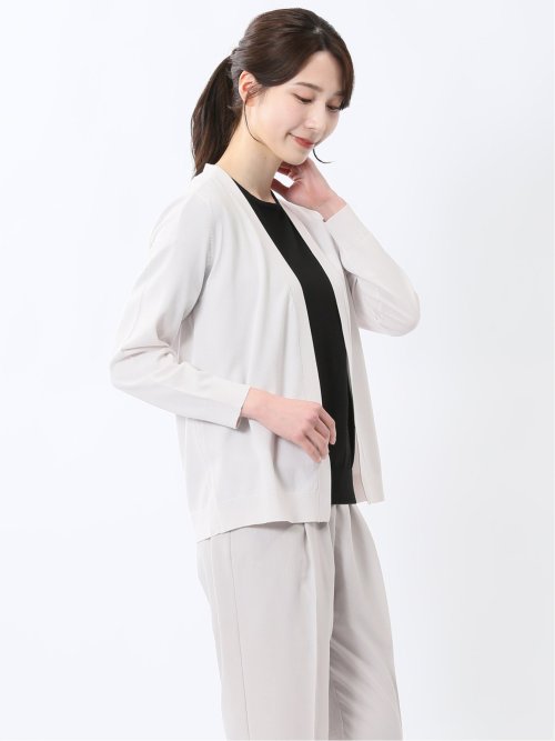 快適機能 トッパーニットカーディガン