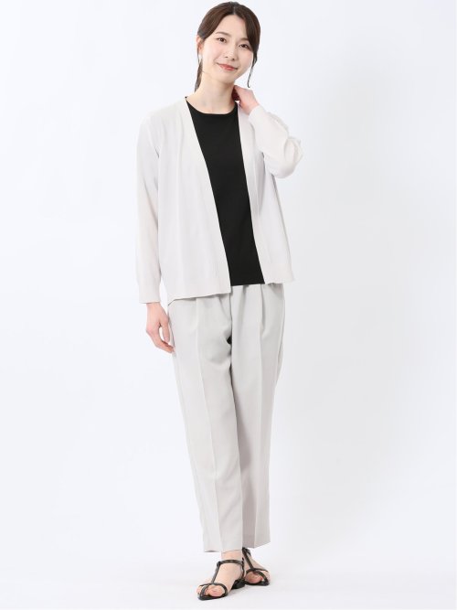 快適機能 トッパーニットカーディガン