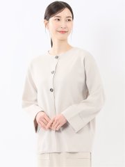 ハンドウォッシャブル ミラノ クルーニットカーディガン