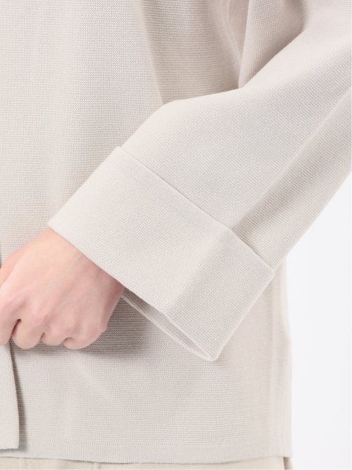 ハンドウォッシャブル ミラノ クルーニットカーディガン