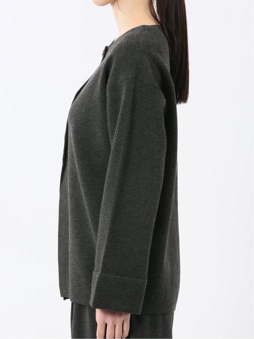 ハンドウォッシャブル ミラノ クルーニットカーディガン