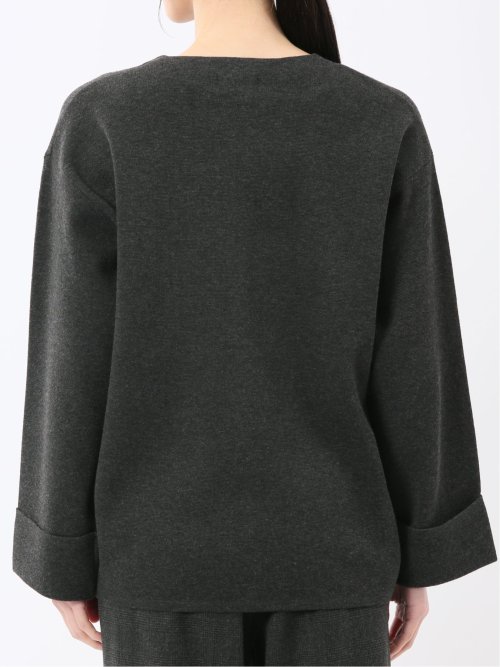 ハンドウォッシャブル ミラノ クルーニットカーディガン