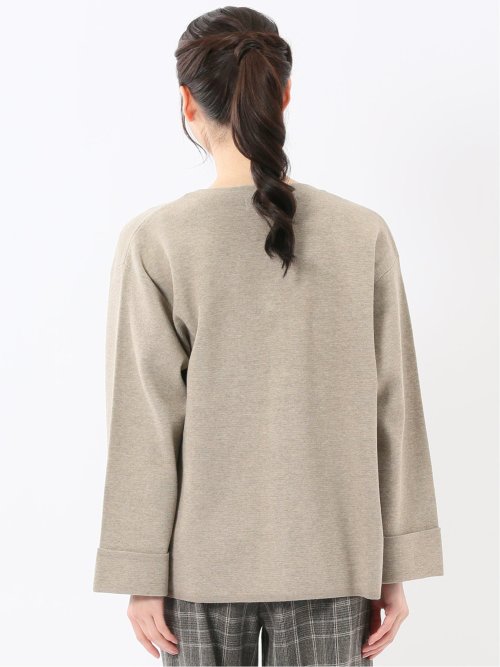 ハンドウォッシャブル ミラノ クルーニットカーディガン