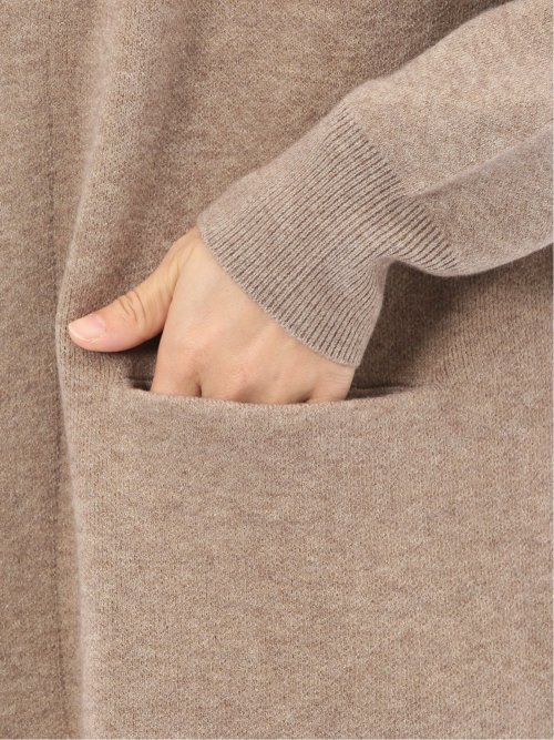 ウォッシャブル トッパーニットコーディガン