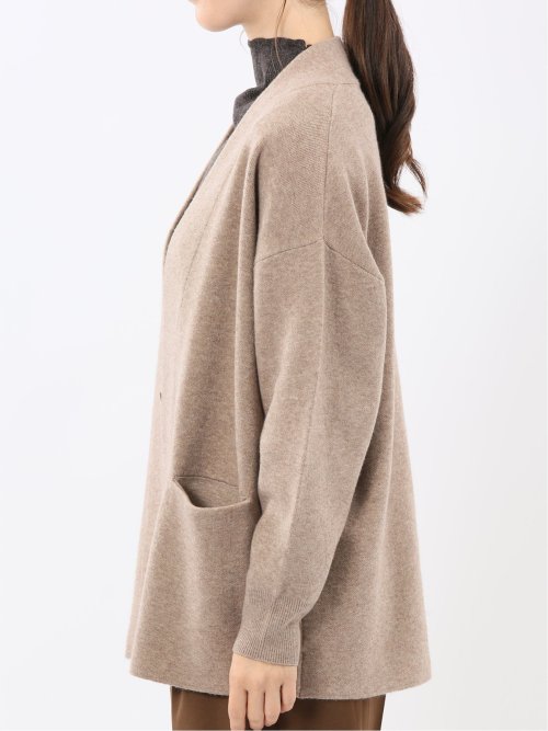 ウォッシャブル トッパーニットコーディガン