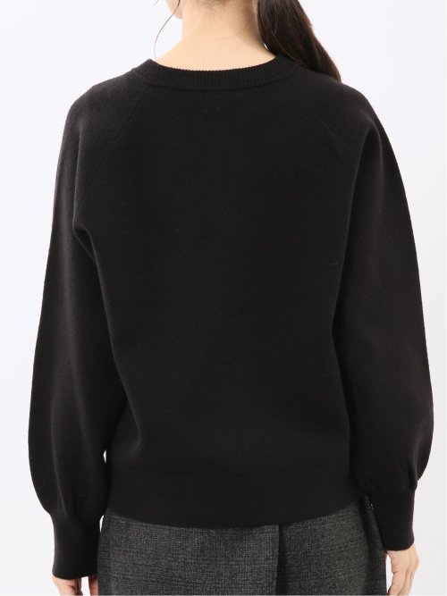 ウォッシャブル ZIP ニットブルゾン