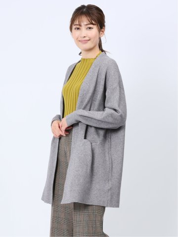 ウォッシャブル トッパーコーディガン