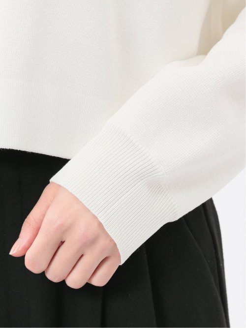 ハンドウォッシャブル ミラノリブ ニットジャケット