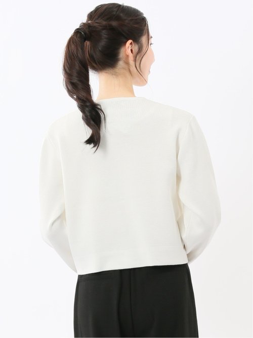 ハンドウォッシャブル ミラノリブ ニットジャケット