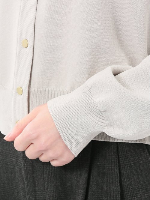 ハンドウォッシャブル クルーニットカーディガン