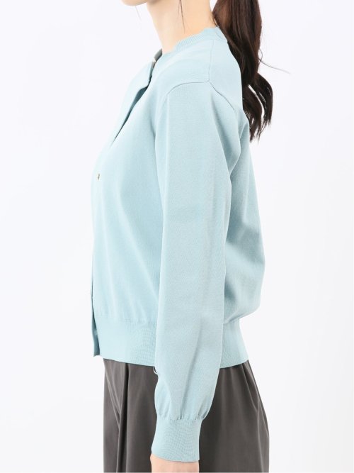 ハンドウォッシャブル クルーニットカーディガン