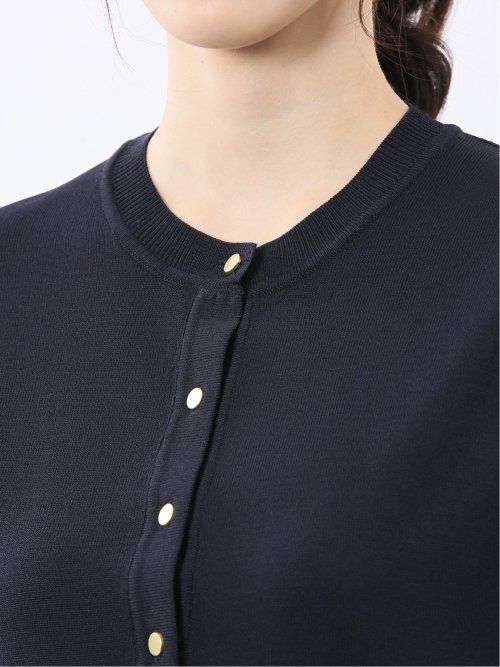 ハンドウォッシャブル クルーニットカーディガン