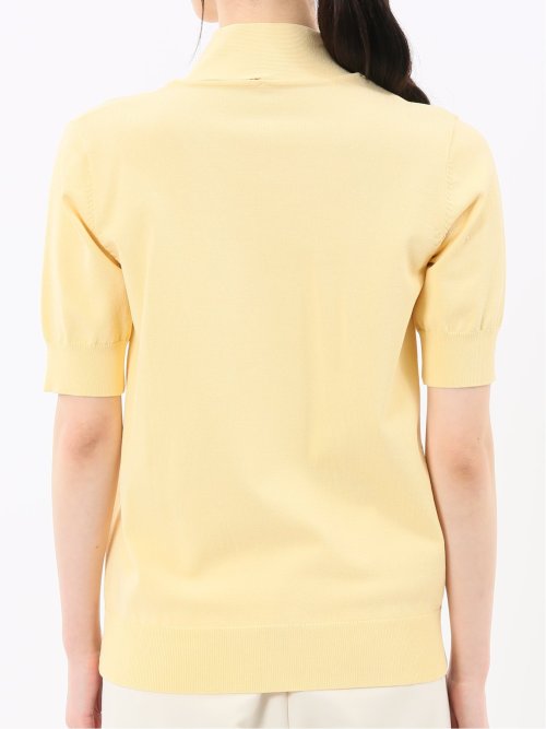 ハンドウォッシャブル 2WAY 半袖ニットプルオーバー