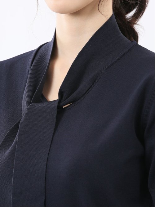 ハンドウォッシャブル 2WAY 半袖ニットプルオーバー