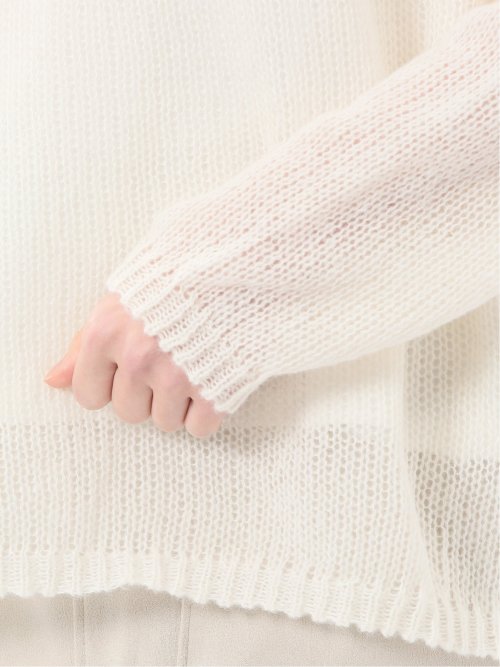 透かしニット&タンクトップ アンサンブル