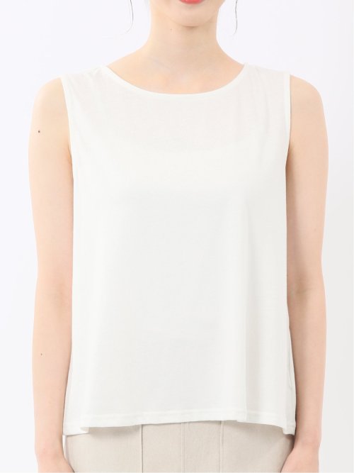 透かしニット&タンクトップ アンサンブル