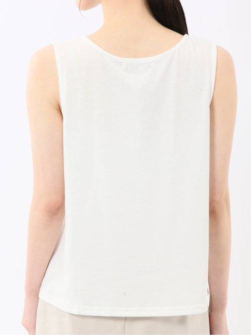 透かしニット&タンクトップ アンサンブル