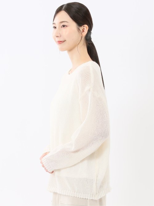 透かしニット&タンクトップ アンサンブル