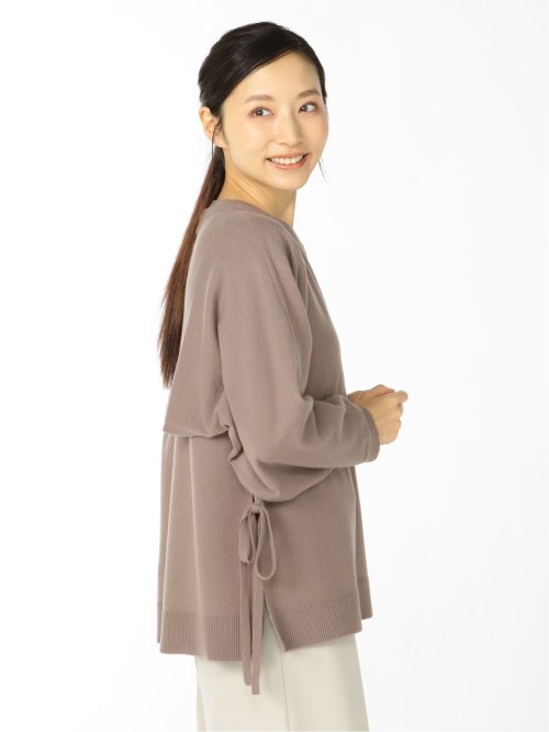 ショートプルオーバー&ベスト ニットアンサンブル
