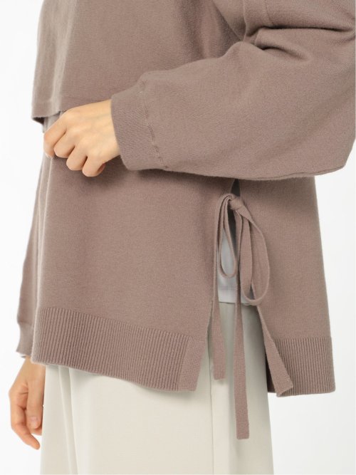 ショートプルオーバー&ベスト ニットアンサンブル