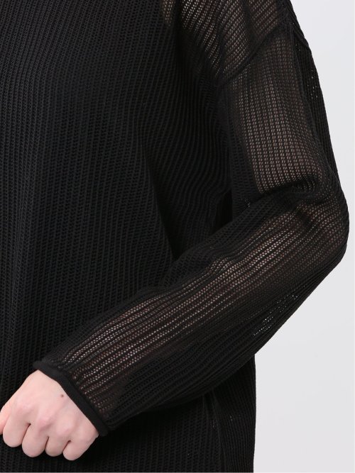 メッシュニット&タンクトップ アンサンブル