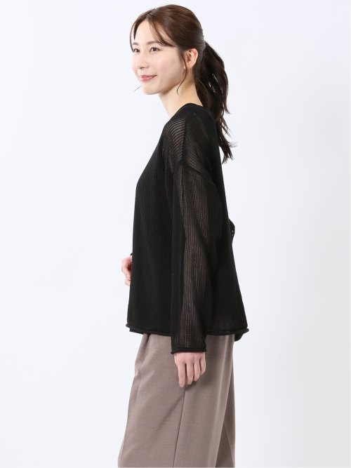 メッシュニット&タンクトップ アンサンブル