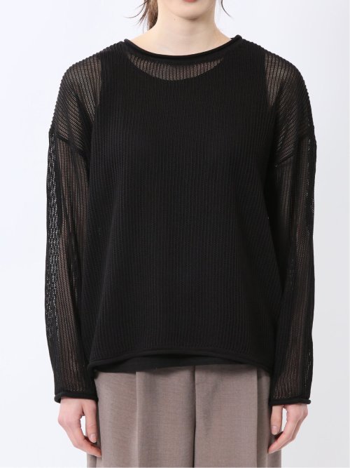 メッシュニット&タンクトップ アンサンブル