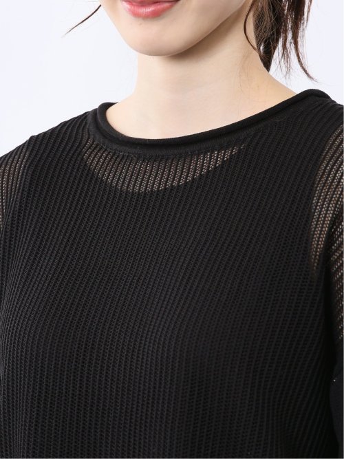 メッシュニット&タンクトップ アンサンブル