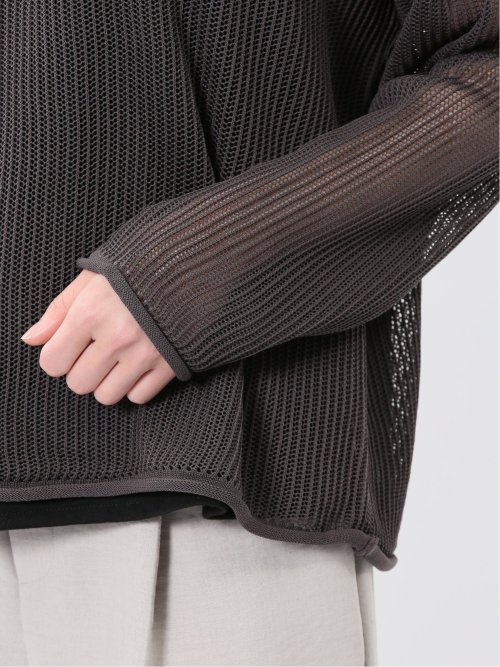 メッシュニット&タンクトップ アンサンブル