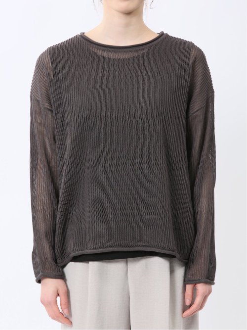 メッシュニット&タンクトップ アンサンブル