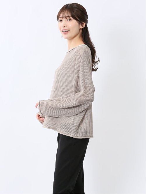 メッシュニット&タンクトップ アンサンブル