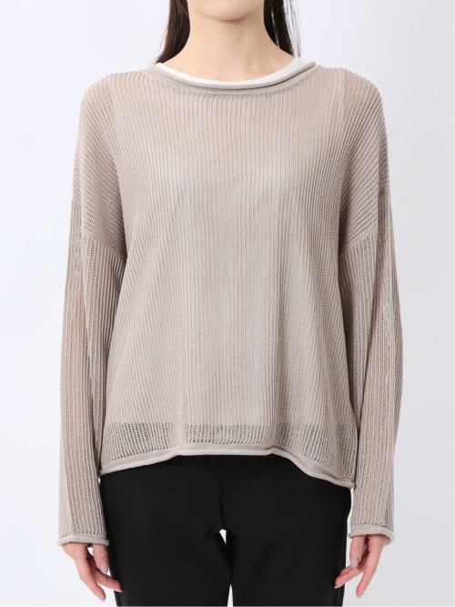 メッシュニット&タンクトップ アンサンブル