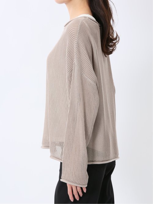 メッシュニット&タンクトップ アンサンブル