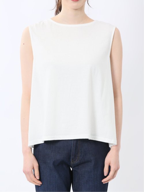 シアーニット&タンクトップ アンサンブル