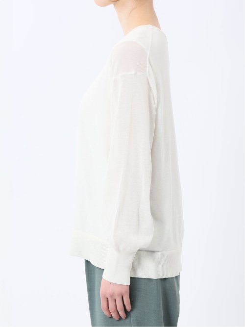 シアーニット&タンクトップ アンサンブル