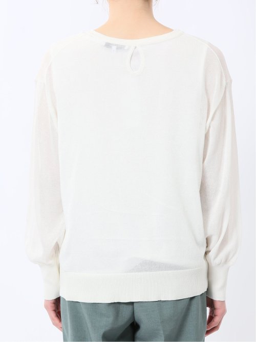 シアーニット&タンクトップ アンサンブル